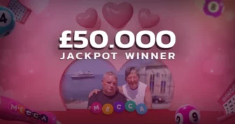 Couple Win £50,000 at Mecca Bingo on Valentine’s Day