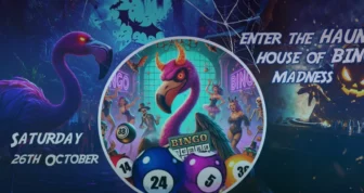 flamingo bingo halloween event