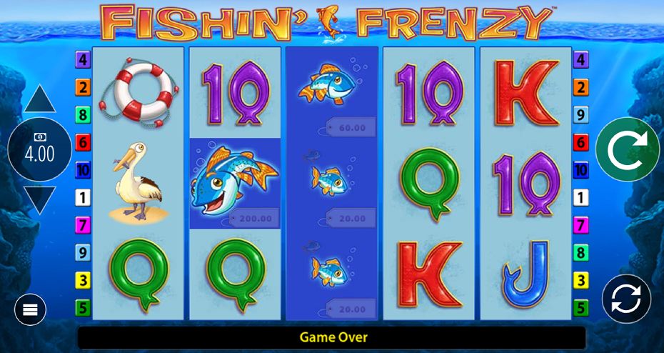 Fishin Frenzy Slot gameplay