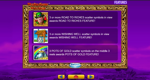 Rainbow Riches Slot Scatter