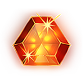 Orange Crystal symbol