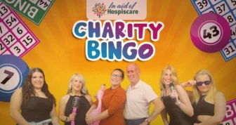 travel agency run charity bingo for hospiscare