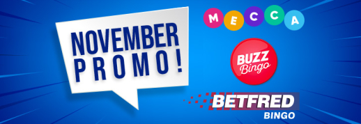 bingo november promos